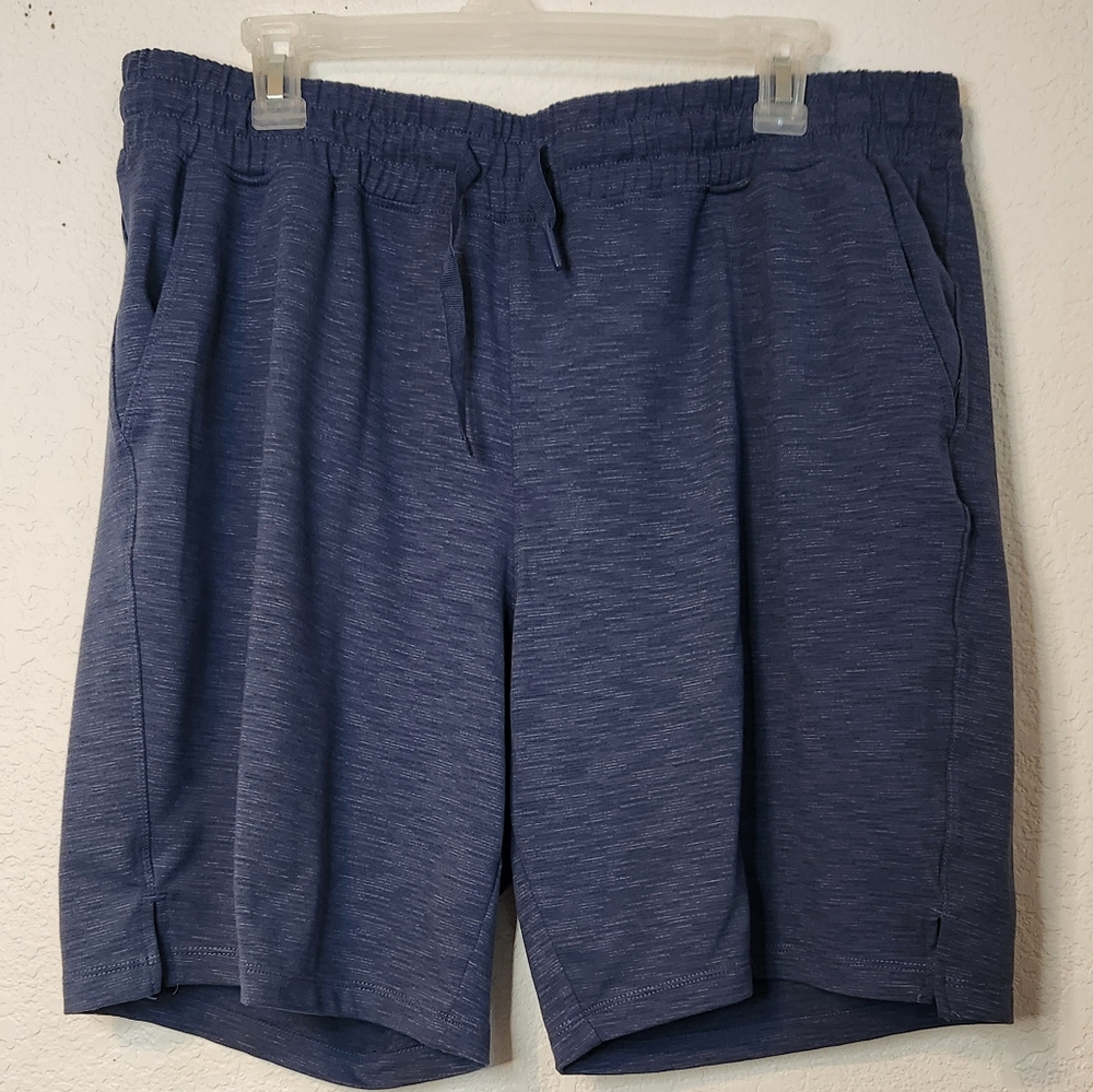 Mondetta Bermuda Men's Actice Performance‎ Space Dye Shorts, Size XL